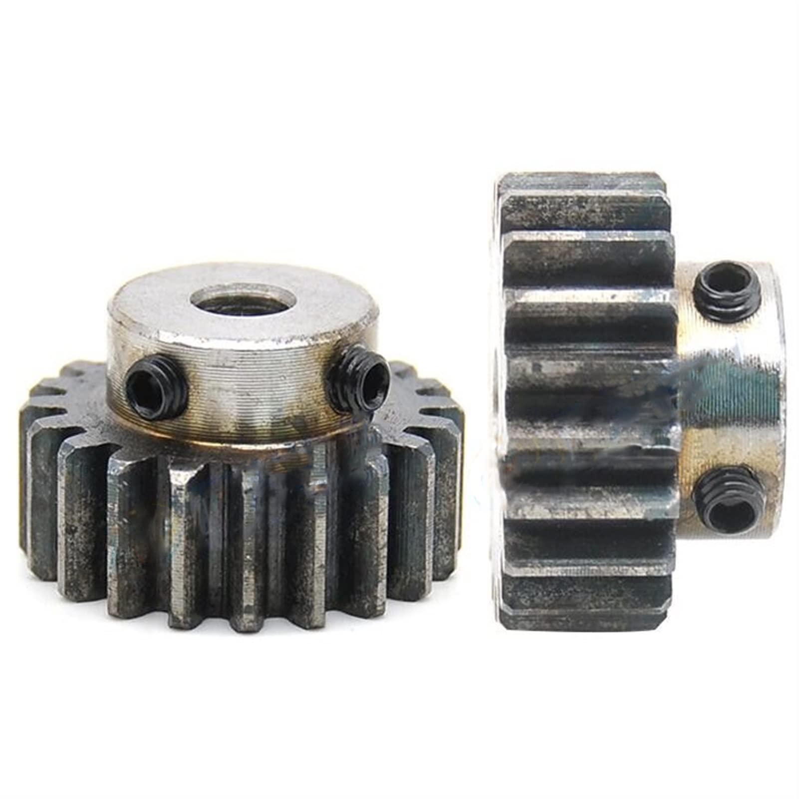 pignone, Pignone 1.5M 35T Pignone ingranaggio cilindrico Foro 6-20mm Ingranaggio cilindrico Precisione 45 Pignone in acciaio 1.5 Modulo Cremagliera 35 Denti Foro Albero(20mm Bore)