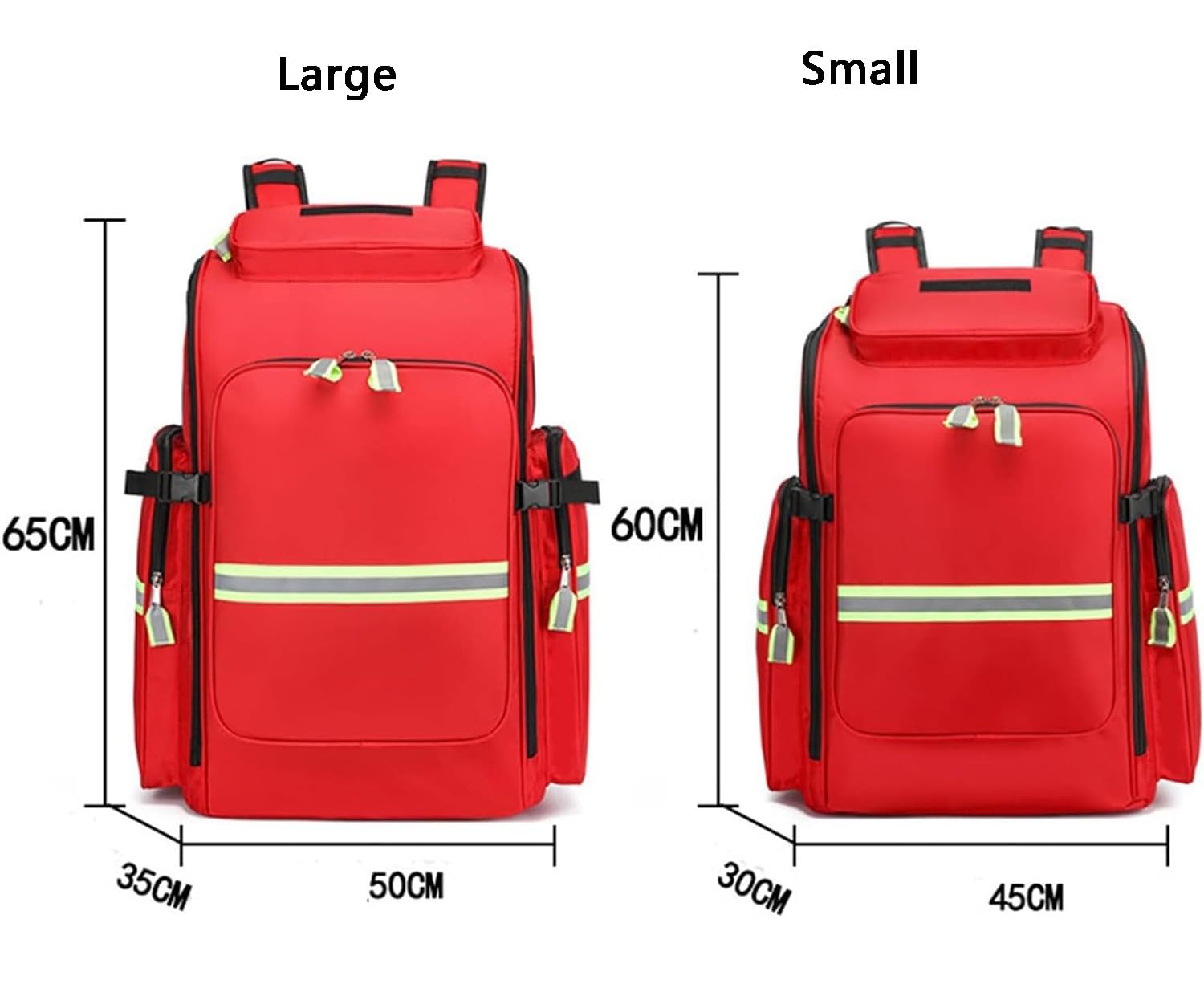 Zaino Medico Di Emergenza Vuoto, Borsa Da Medico, Zaino Infermiere Domiciliare, Zaino Emergenza Multi-Tasca Impermeabile Per EMT, EMS, Vigili Del Fuoco, Agenti Di Sicurezza