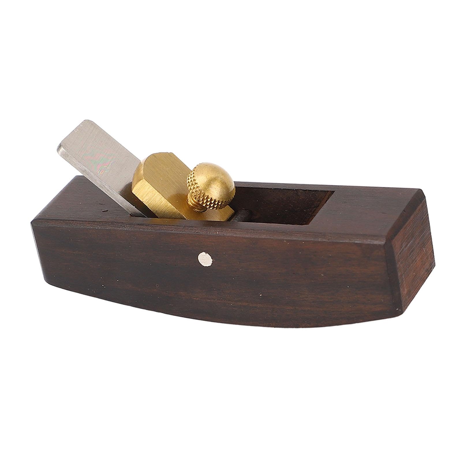 Mini Cepilladora De Madera, Mini Cepillo De Carpintero Cepilladora Manual Para CarpinteríA, Base Redonda Cepillo Carpintero Manual Para Trabajar La Madera, Recortar, Cepillar Madera