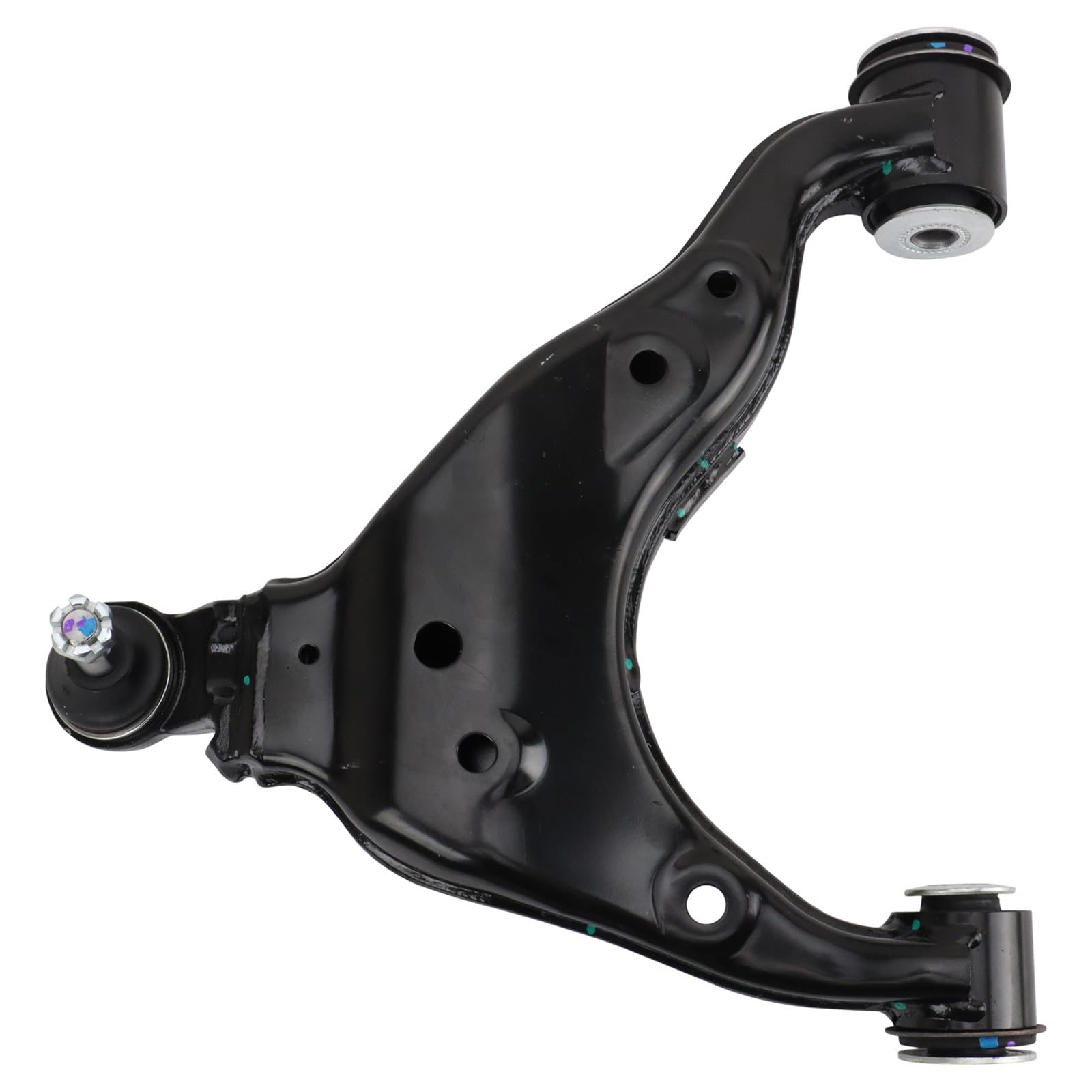 TRQ Front Left Lower Control Arm with Ball Joint Steel Compatible with 2016-2023 Toyota Tacoma