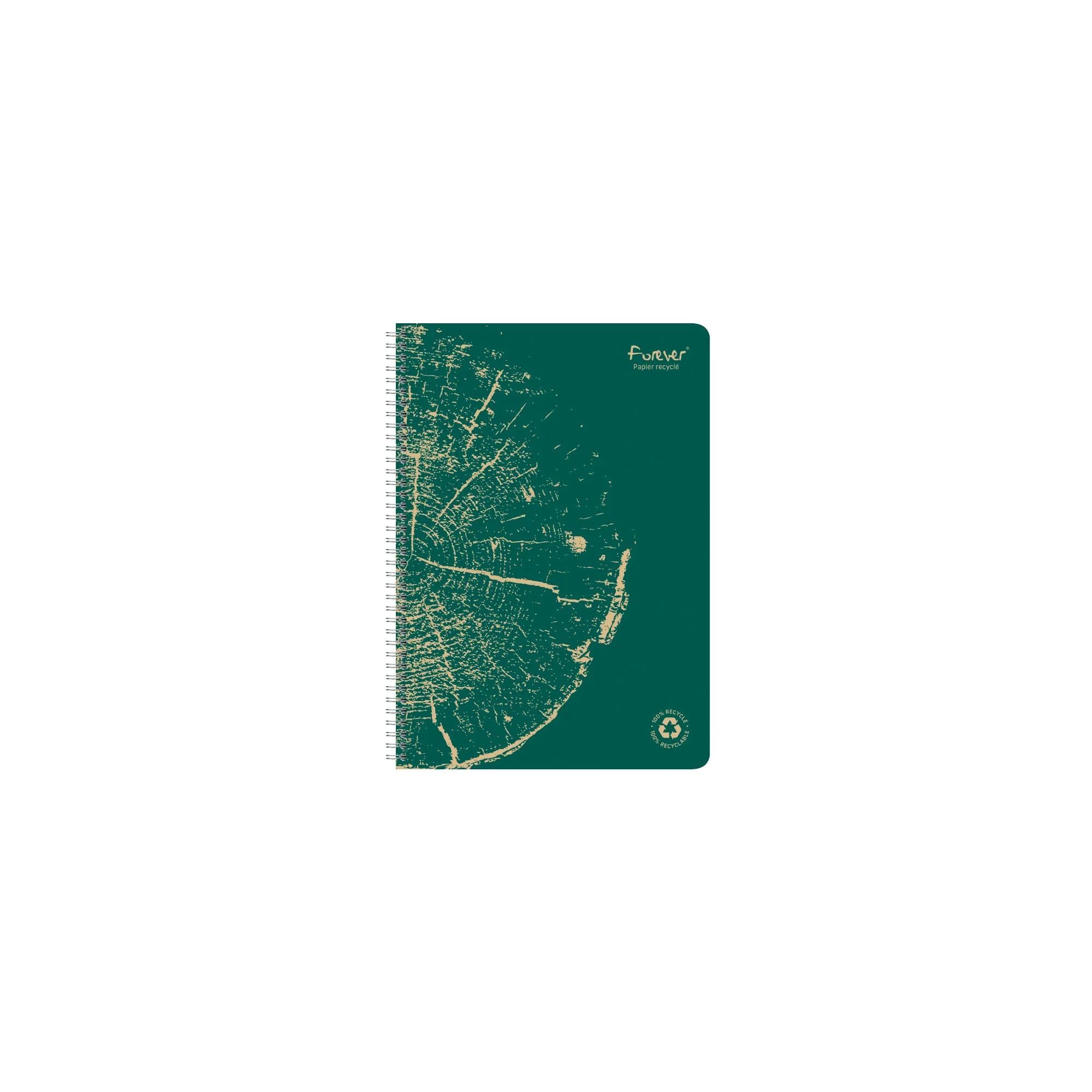 Cahier Reliure Intégrale A4 - 21x29,7 Cm - 100 Pages Grands Carreaux 90g 3329680681413