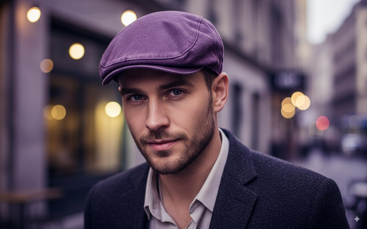 Newsboy Hats for Men Flat Cap Vintage Cotton Washed Caps for Men Ivy Hat Gatsby Driver Cap for Women - Image 6