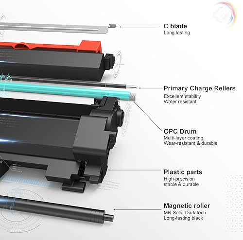 Miniatura 5 de TESEN Cartucho de tóner de repuesto compatible para HP 12A Q2612A Toner negro para HP 1010 1012 1018 1020 1022 1022N 3015 M1005 M1319F Canon D420