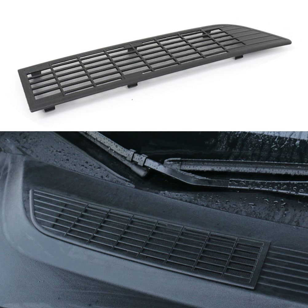 ABS Air Intake Grille, Air Vent Intake, Air Flow Vent Protect Inlet Cover Compatible with 2021 2022 2023 Tesla Model 3?with Aluminum Alloy Mesh?