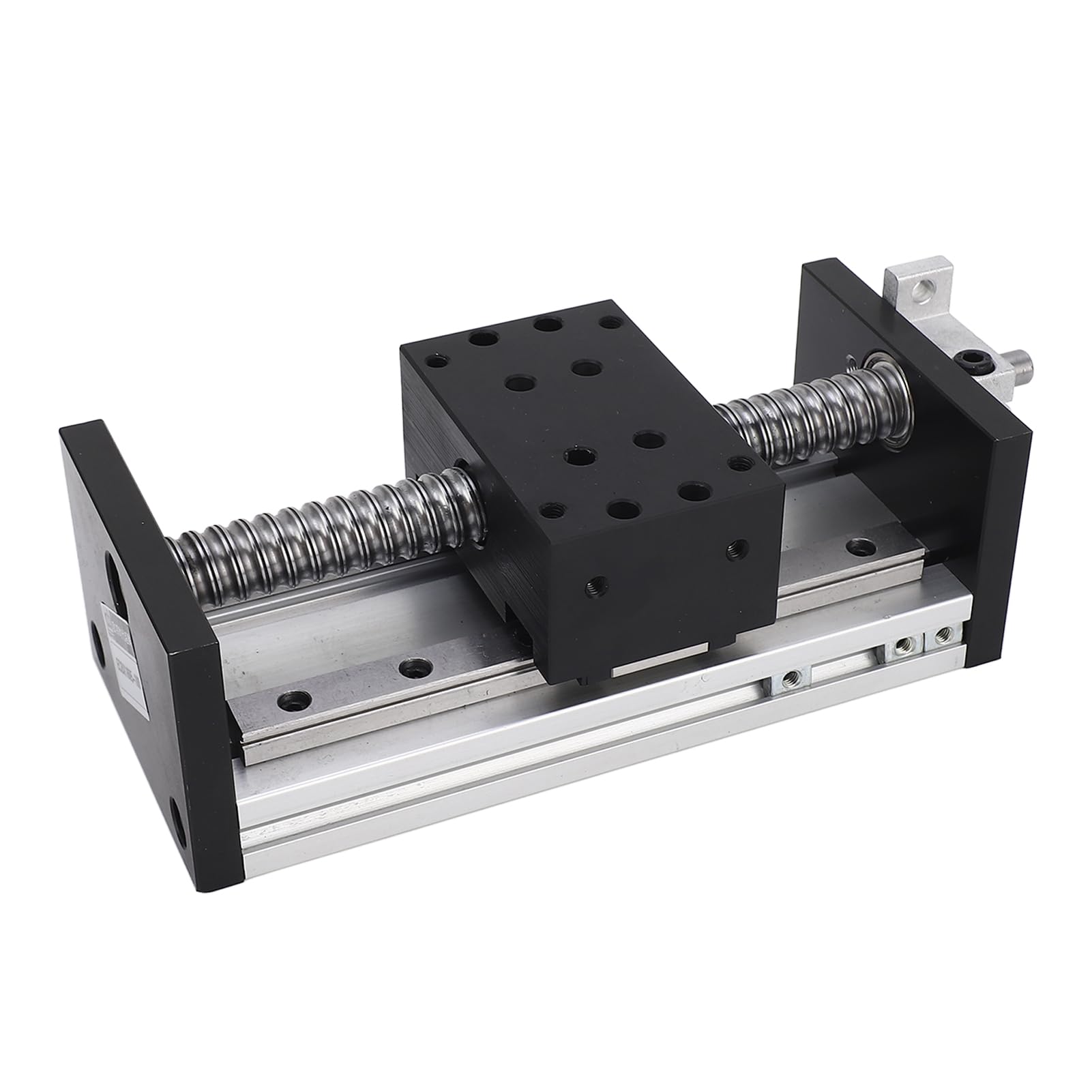 Attuatore Lineare Guida Motore con Manovella, 100mm Corsa X Y Z Asse CNC Stadio Lineare Alluminio Lega per Frese Torni Smerigliatrici Industriali