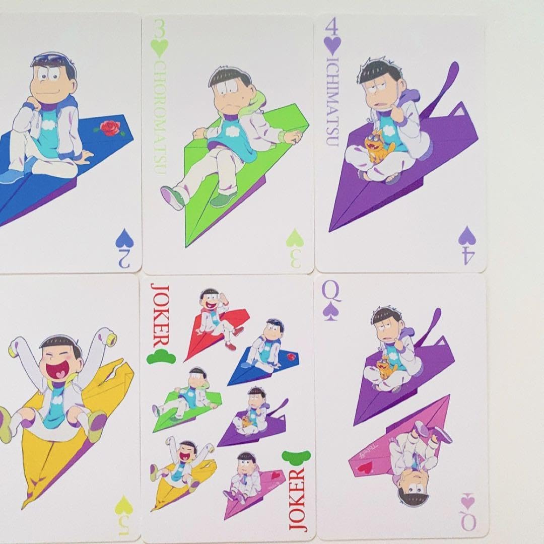 Amazon.co.jp: おそ松さん 成田アニメデッキ トランプカードセット