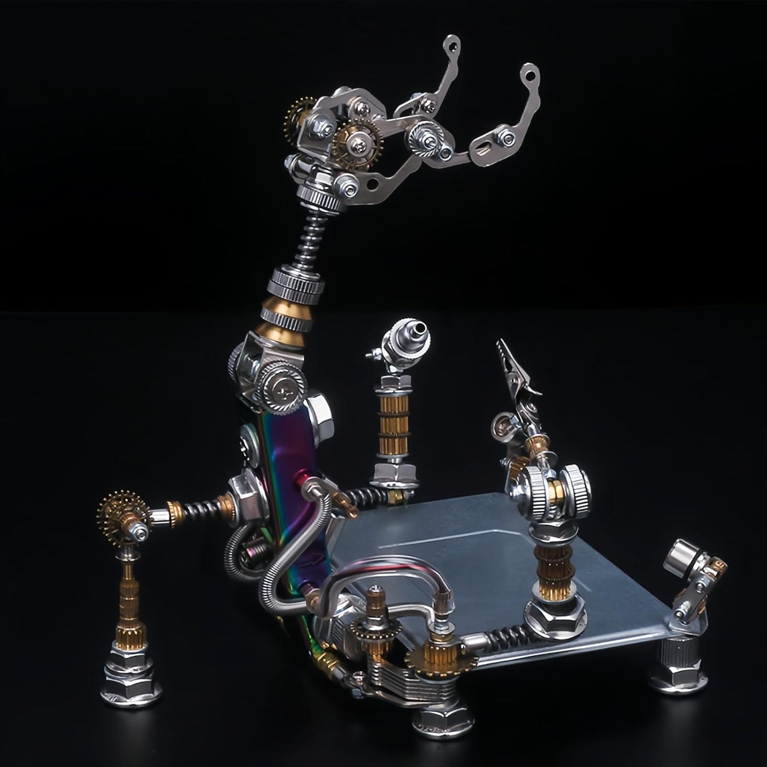 Model 3D puzzli metalowych dla dorosłych, mechaniczny zestaw modeli metalowych z serii Three Kingdoms, łamigłówka DIY, zabawne kreatywne ozdoby, prezenty dla kobiet i mężczyzn.(365 PCS)