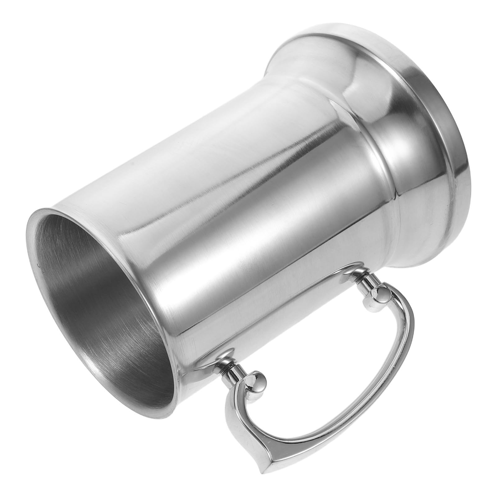 Jarra de cerveza de acero inoxidable para festivales y hogar con aislamiento térmico de 450ml