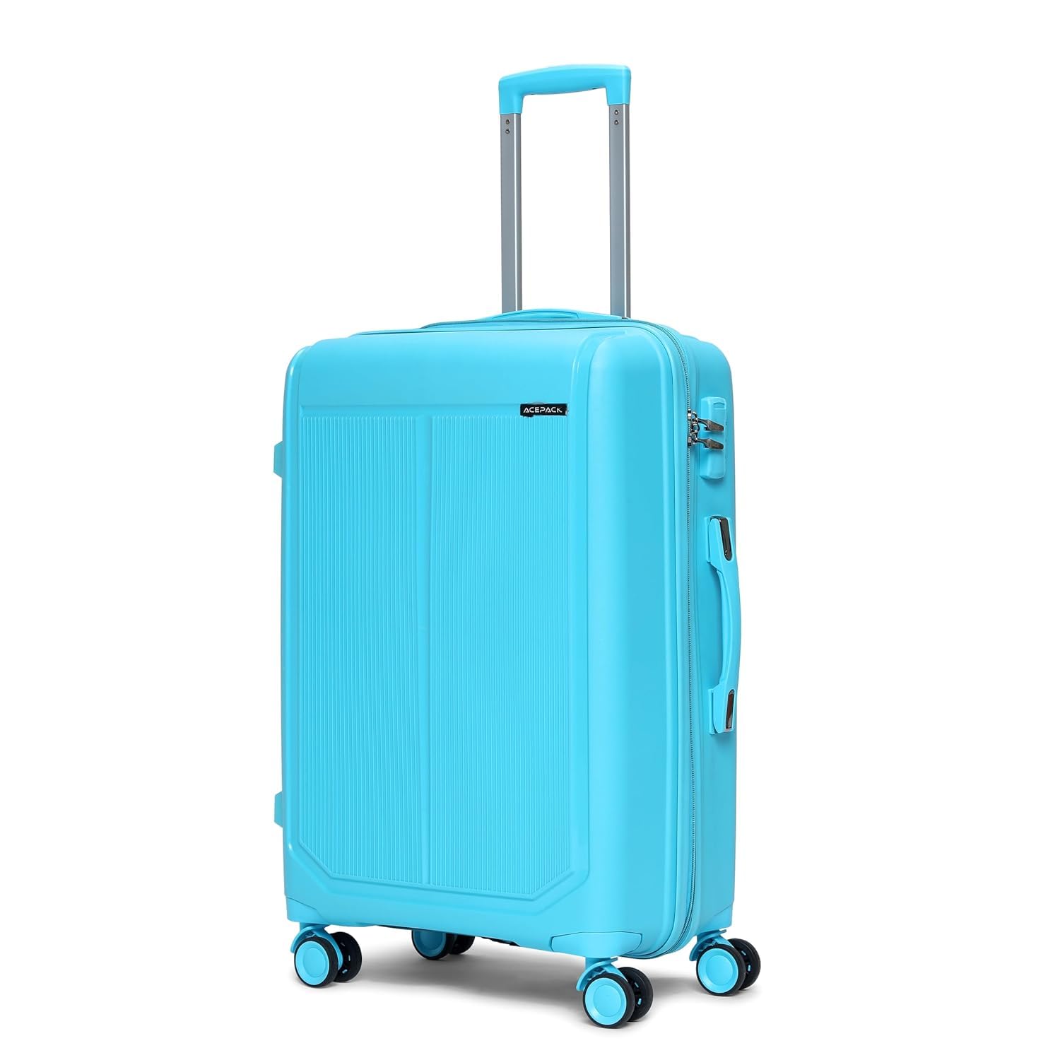 by Verage Megatron Hard Side Polypropylene Luggage Large Check in 103L | Lightweight Unbreakable Suitcase Set with 360° Silent Spinner Wheels, Number Lock & Telescopic Handle
