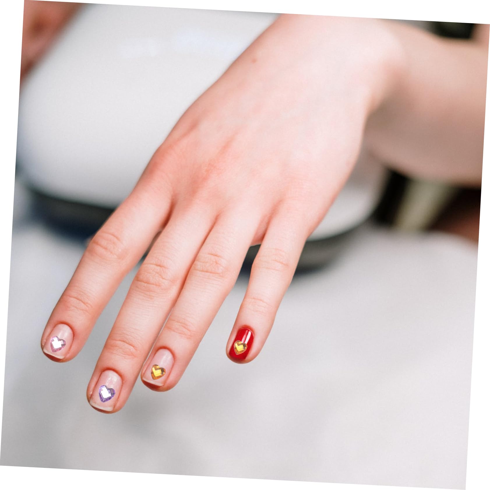 Mipcase 3sets Ciondoli Per Unghie Di Decorazioni Per Nail Art Fai Da Te Per Manicure Professionale e Domestica