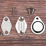 Tbest EGR Löschen Plattenkit Hochleistungs -Aluminium -Legierung Block für LS -Serien -Ansaugkrümmer LQ4 und Andere LKW -Motoren