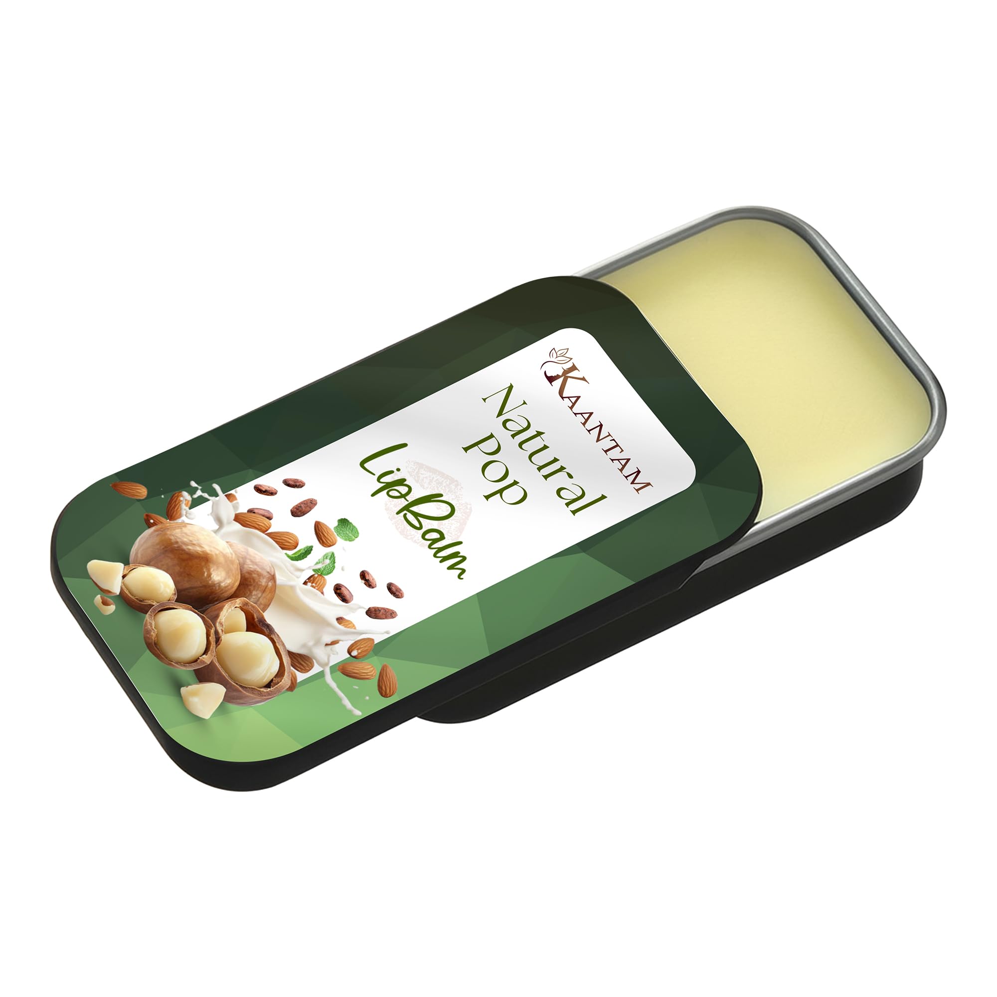 Kaantam Handmade Peppermint Lip Balm for Dark, Chapped & Dry Lips | With Kojic Acid, Squalane & Argan Oil | For Men & Women-image-46