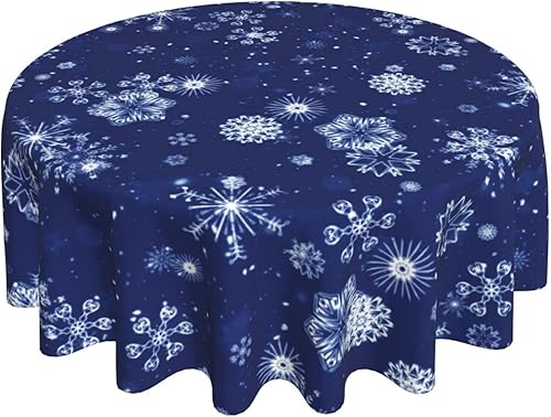 Mantel redondo de Pascua de 70 pulgadas lavable mantel de conejo de Pascua decoración del hogar fiestas cenas comedor cocina