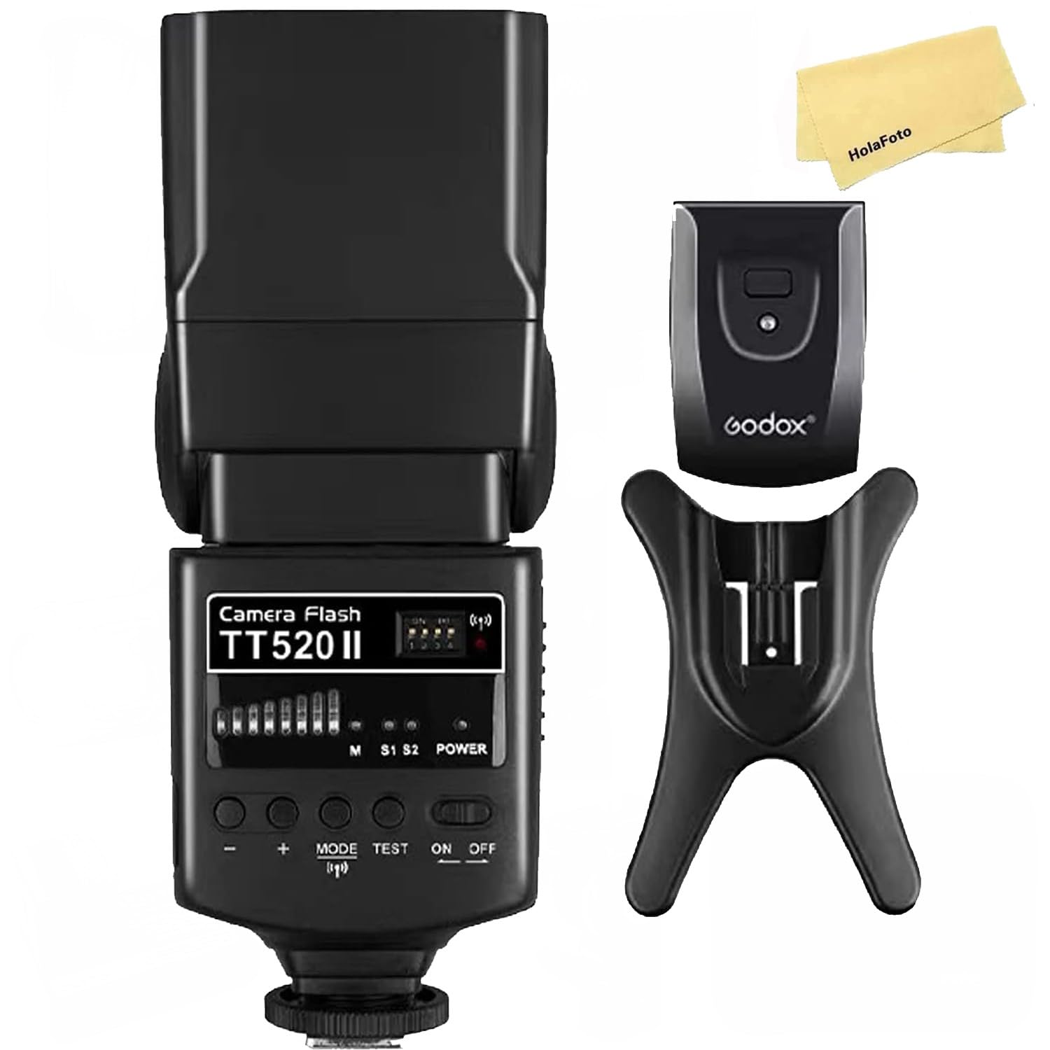 Godox TT520ii Universal Hot Shoe Flash Speedlite for DSLR Cameras Canon Nikon Pentax Olympus