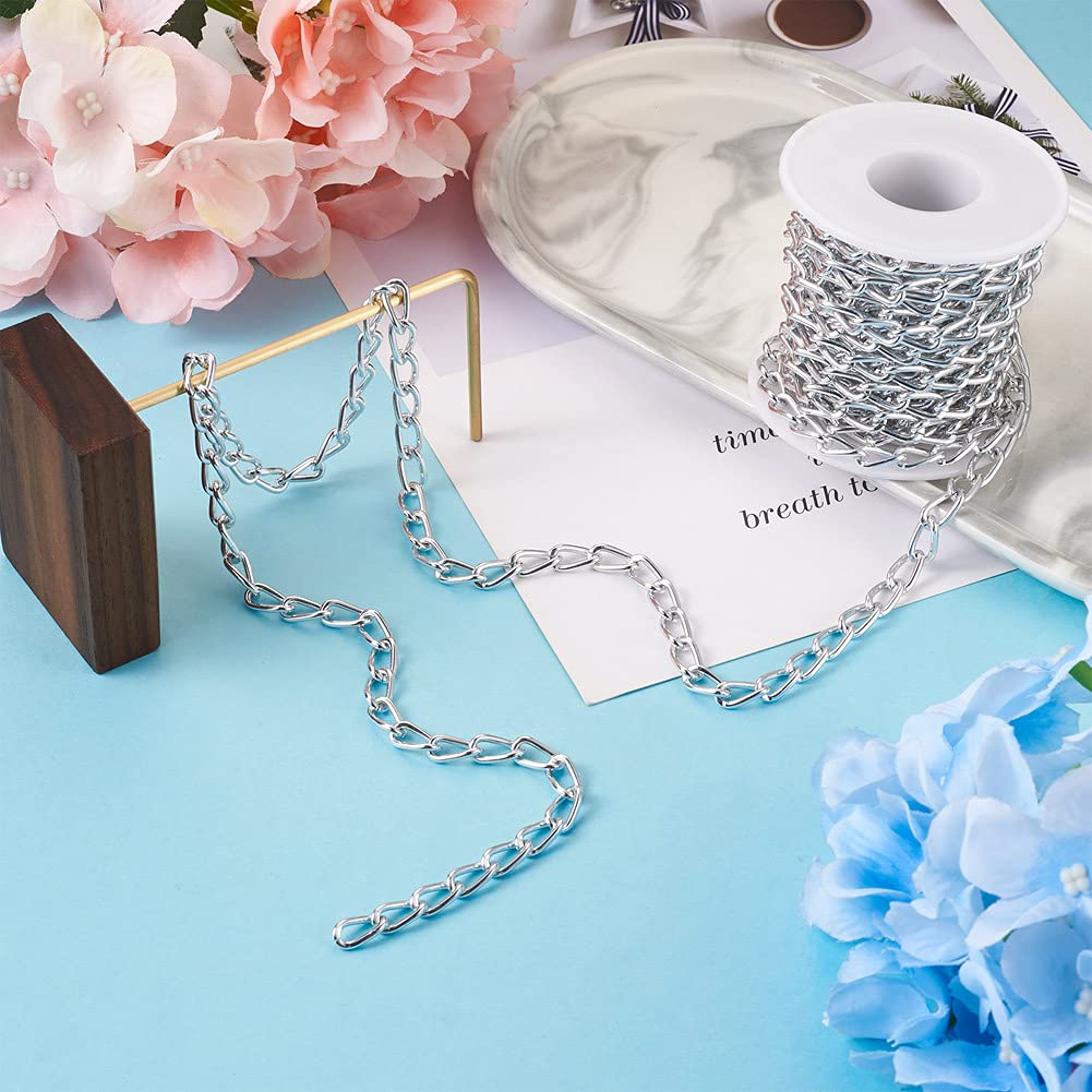 Catena A Maglia Barbazzale In Alluminio - 15 Metri (3 ColorI) Per Fai Da Te