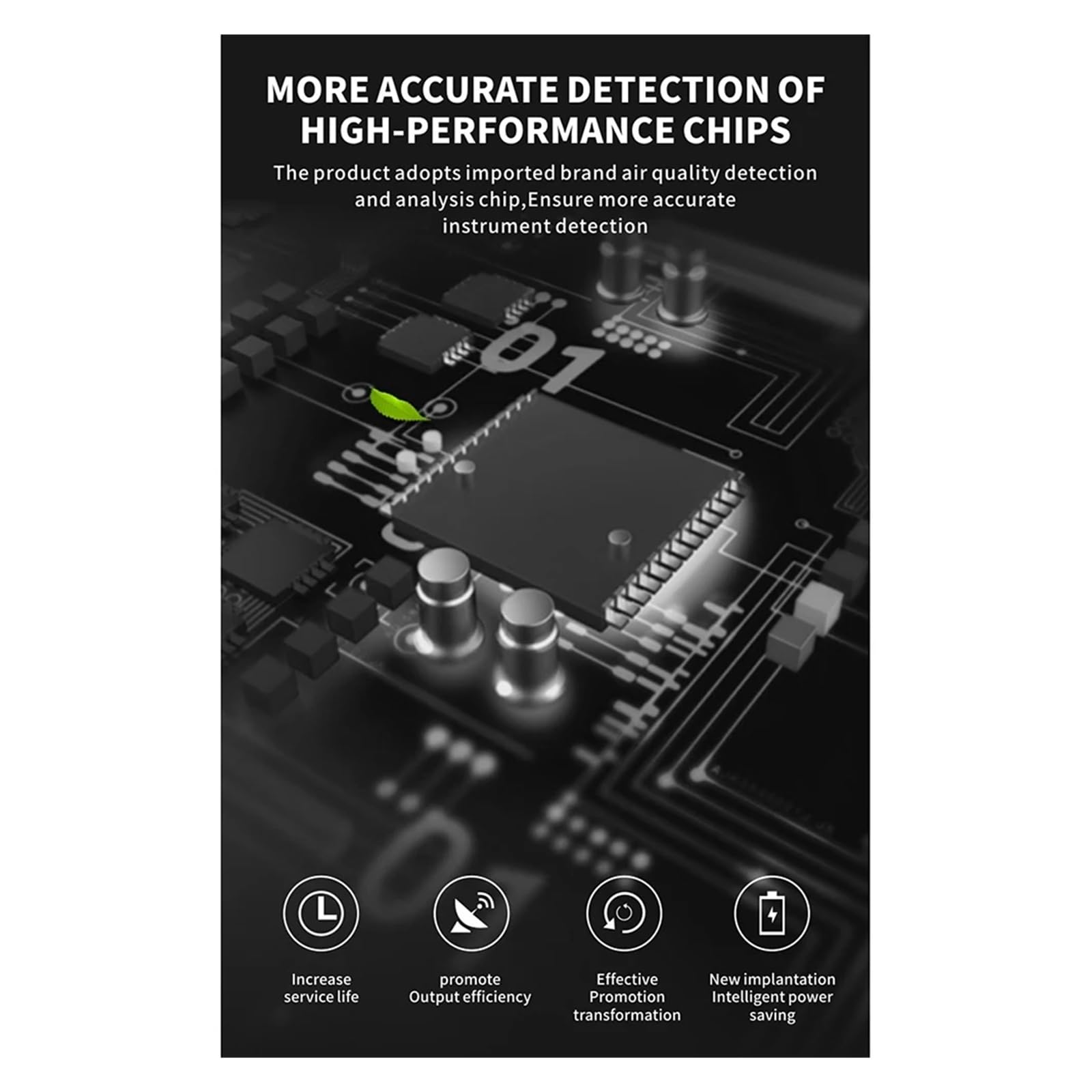 Kohlendioxid-Detektor CO2-Messrät Gasdetektor Luftqualitätsmonitor Formaldehyd TVOC-Detektor Schnelle Überwachung