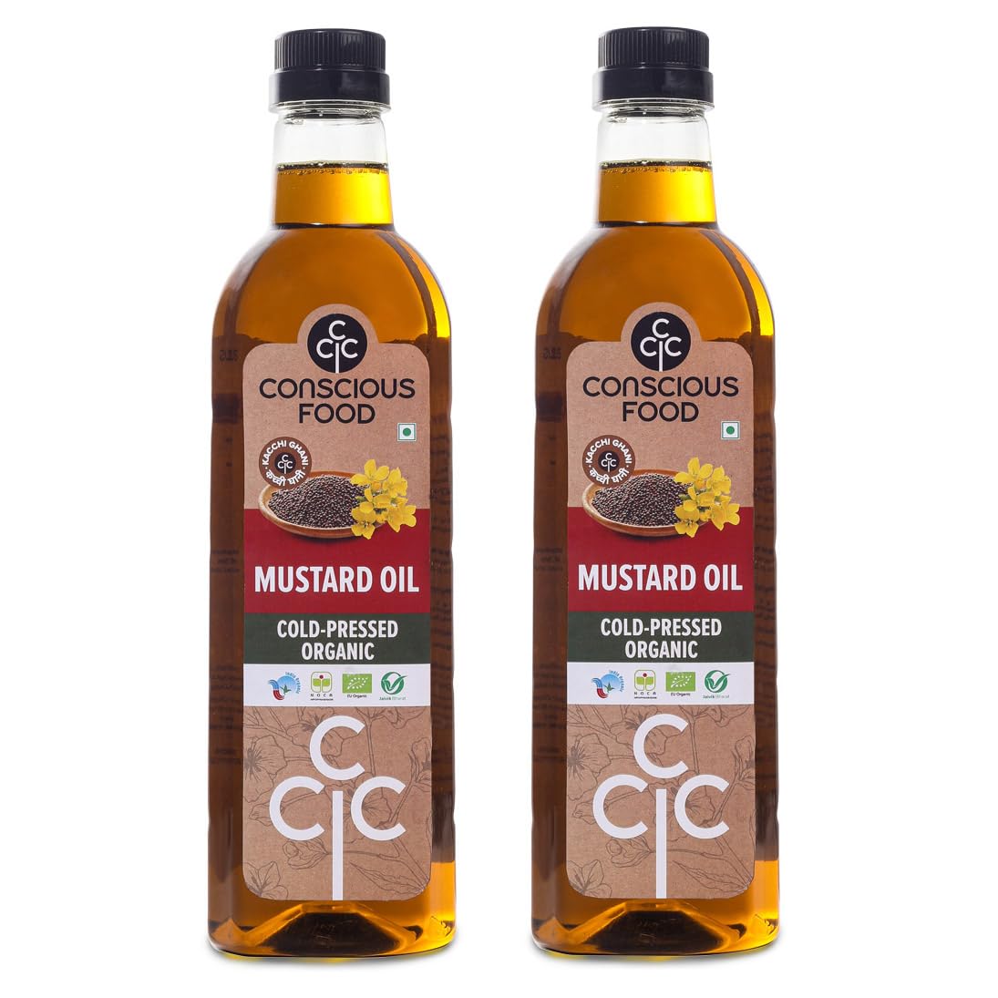 See full amazon price history chart for Conscious Food Organic Cold Pressed Black Mustard Oil | 1 Litre | Mustard Oil for Cooking | Certified Organic | Good for heart health | Kachi Ghani | Pack of 2 Conscious Food Organic Cold Pressed Black Mustard Oil | 1 Litre | Mustard Oil for Cooking | Certified Organic | Good for heart health | Kachi Ghani | Pack of 2 (B0C1ZVQHZR) Amazon Price History, Amazon Price Tracker