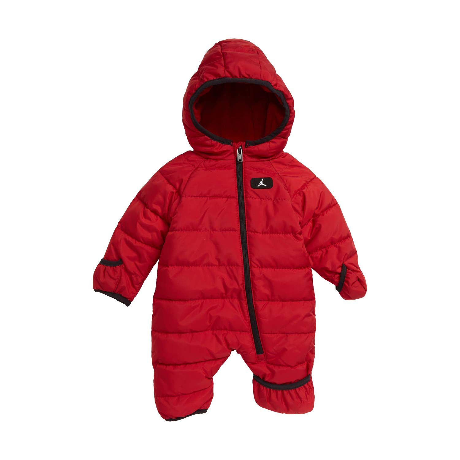 Jordan Baby`s Jumpman Puffer Snowsuit (Gym Red(556578-R78)/Black, 3 Months)
