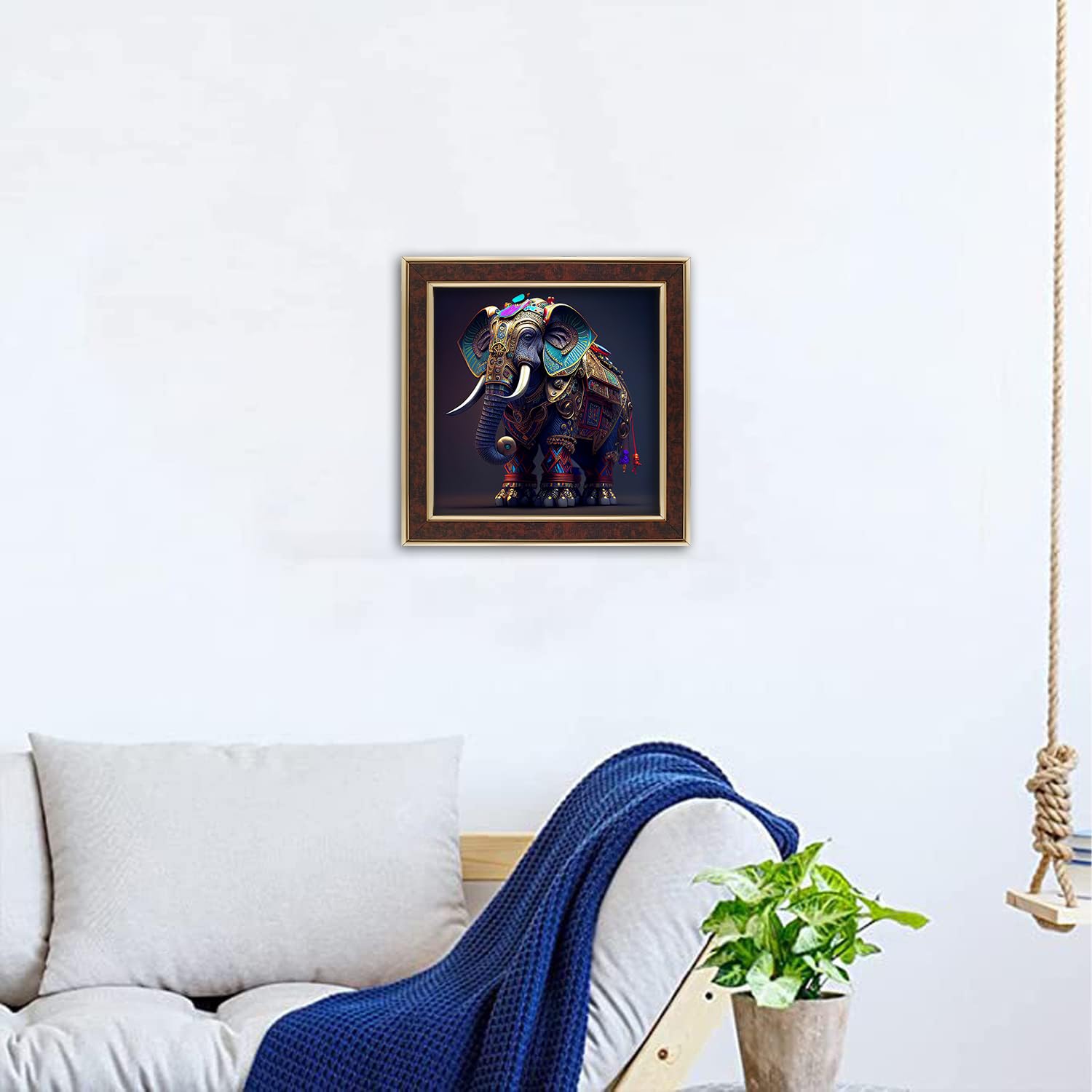 Elephant Painting - Wall Art Decor -5 Elephant Painting - Wall Art Decor -5