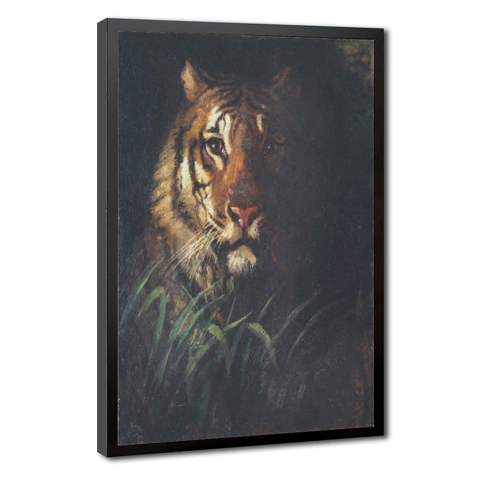 Toile tête de tigre Abbott Handerson Thayer impression haute définition - 8