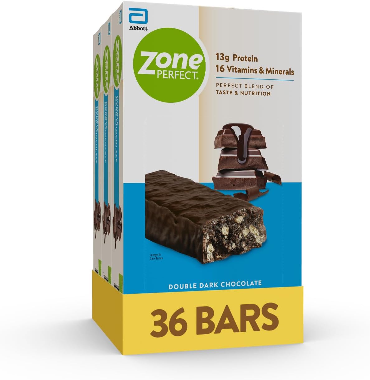 ZonePerfect Protein Bars, 12g Protein, 18 Vitamins & Minerals, Nutritious Snack Bar