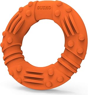 Sponsored Ad - GUCHO Rubber Orange Dog Chew Toys