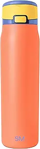 Simple Modern Mesa Loop Water Bottle with Straw | 30oz Cup Holder Friendly Insulated Stainless Steel Bottles for Travel, Sports and School | Mango