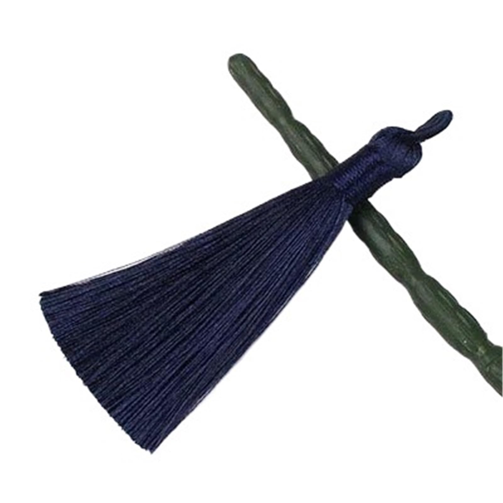 Handmade Silk Tassels with Loop 8cm for Bookmark Keychain Craft
