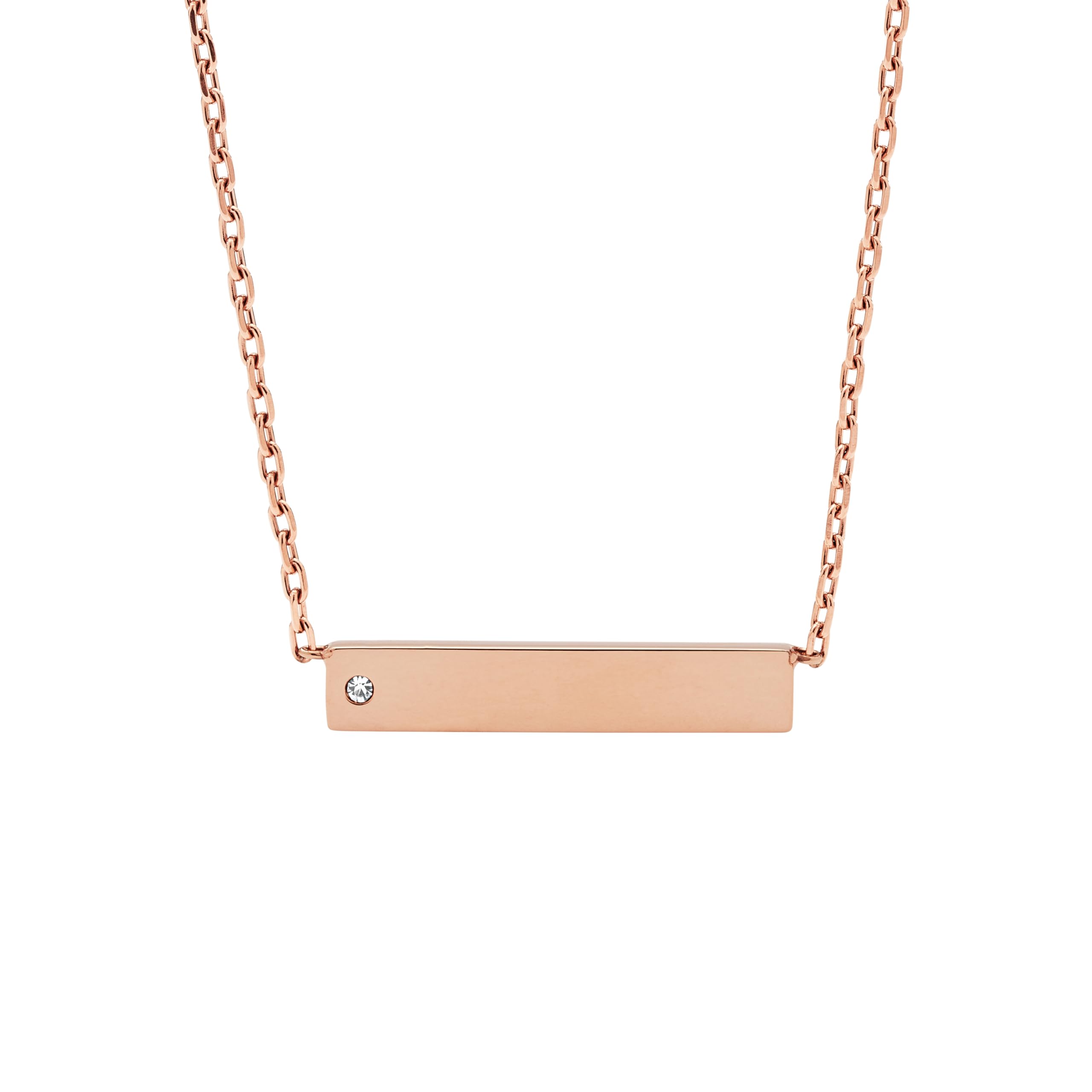 Fossil Women Stainless Steel Pendant Necklace - JOF00435791