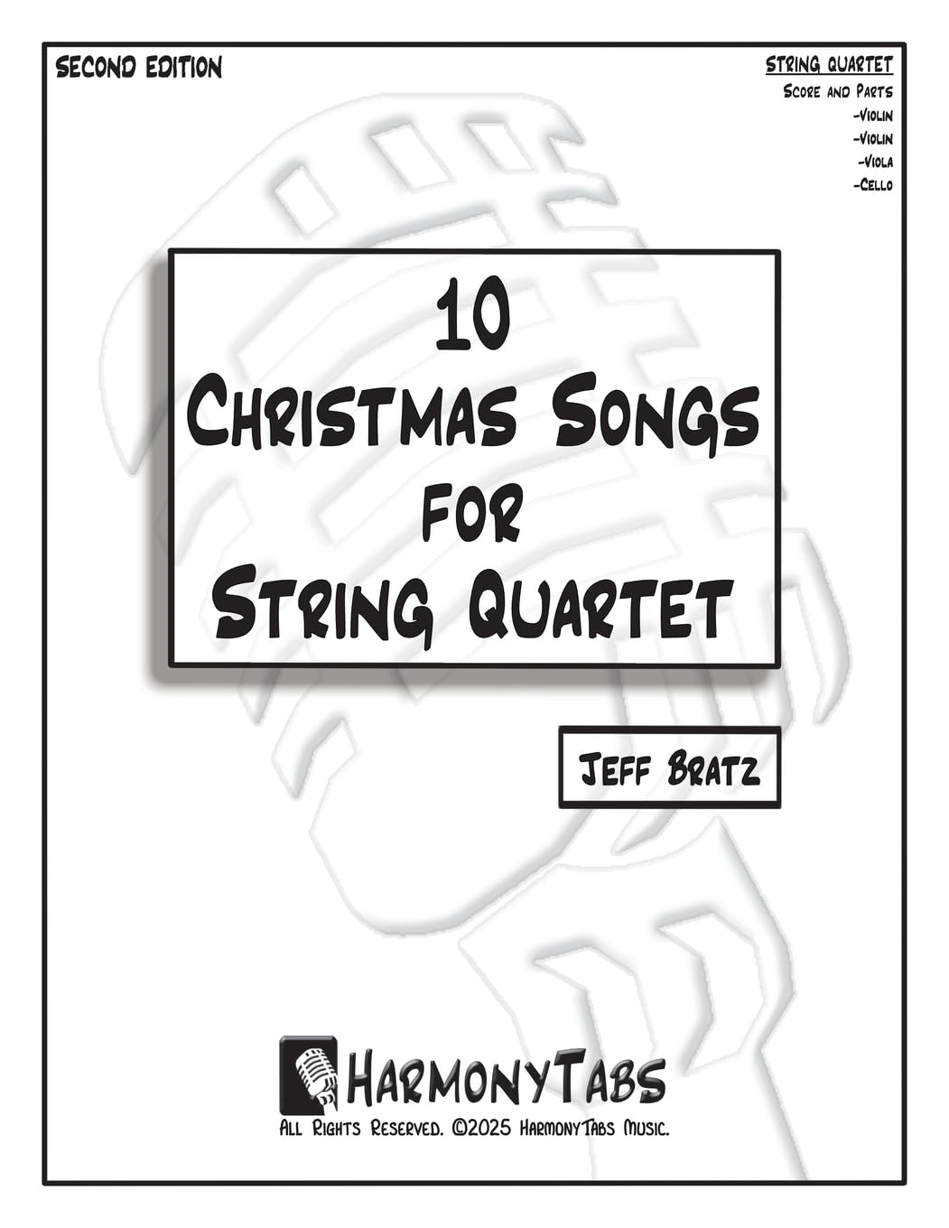 10 Christmas Songs for String Quartet: Second Edition