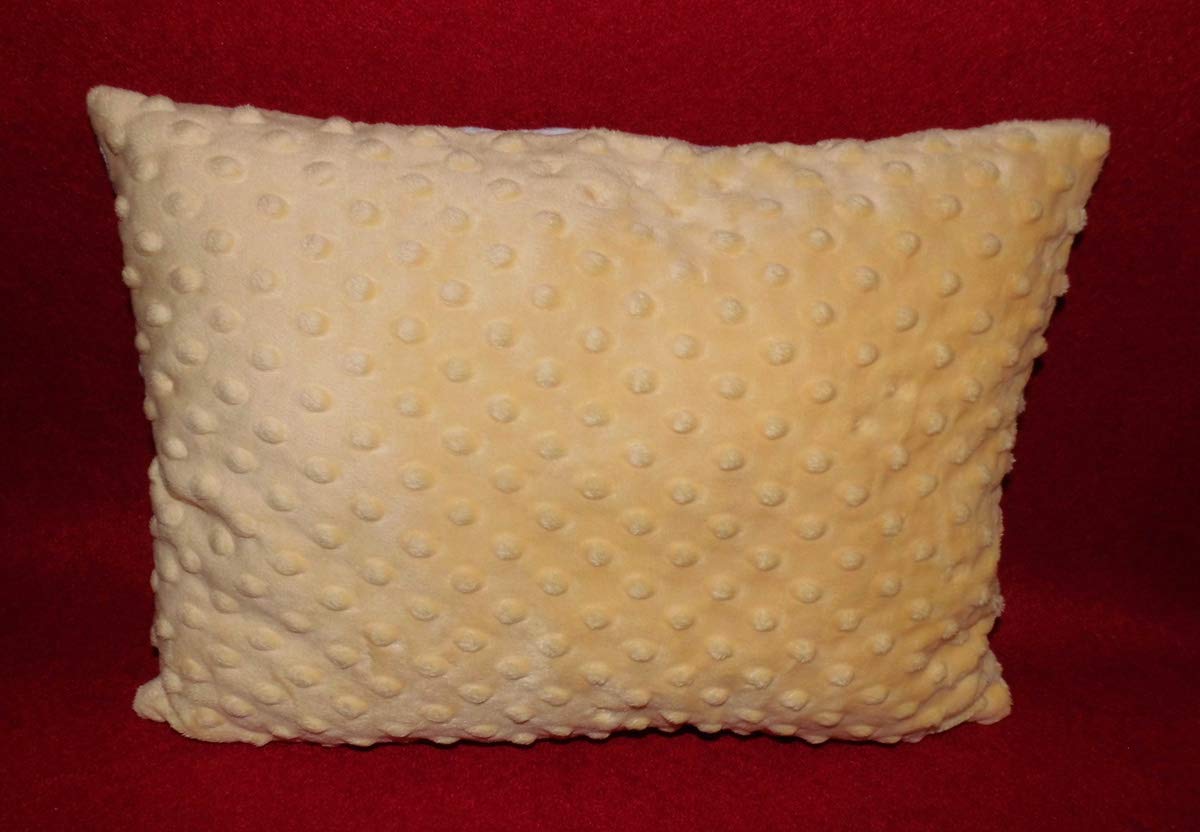 Besticktes Kinderkissen Babykissen mit einem Mädchen-Motiv