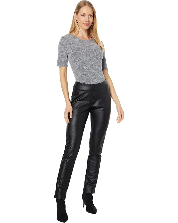 Krazy Larry Back Slit Pleather Pants - #4 of 4