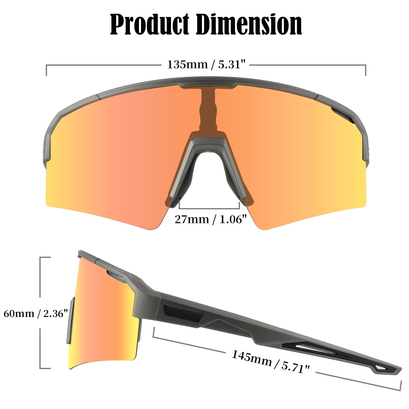Gafas Polarizadas Hombre FDEETY Gafas De Sol Deportivas