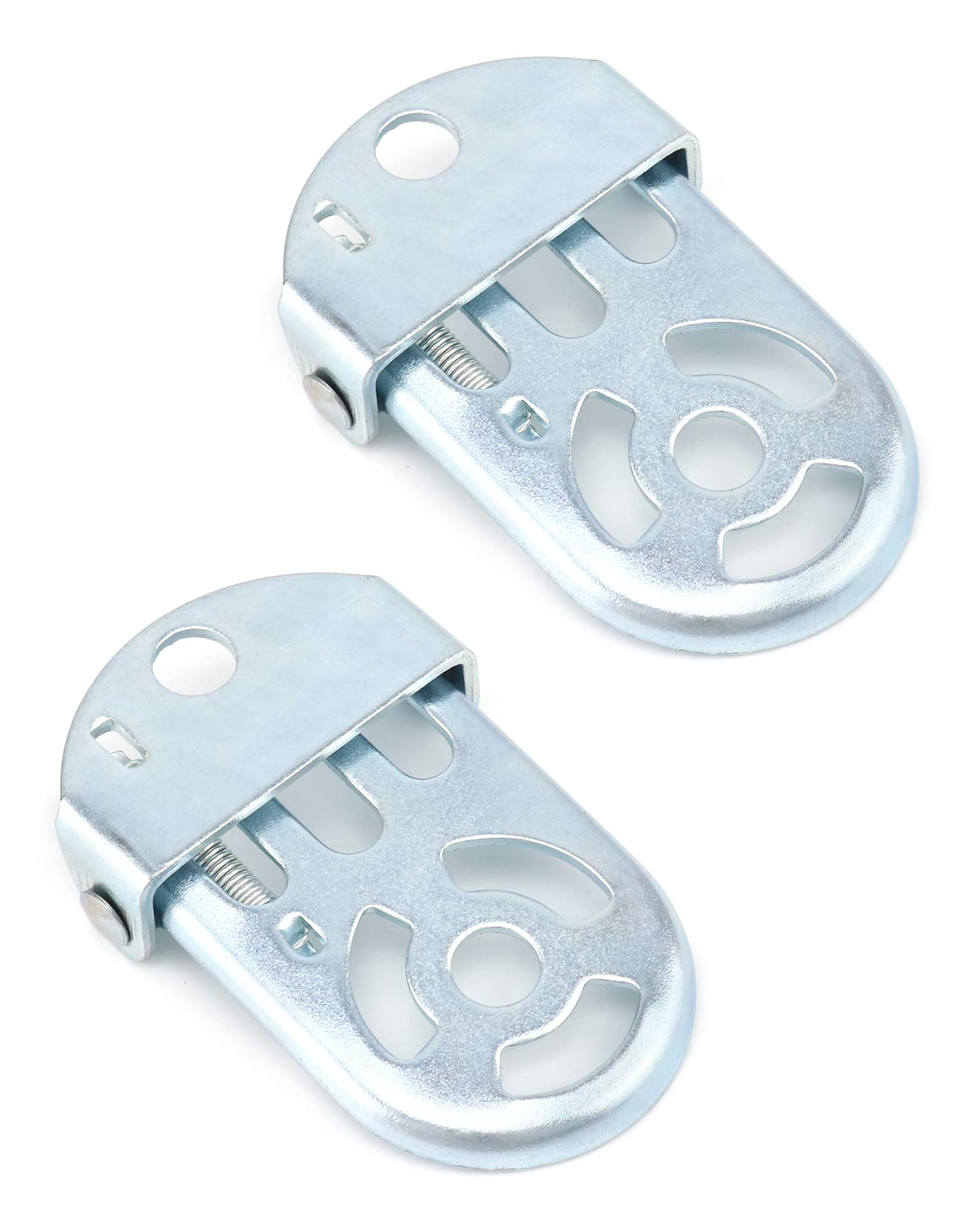 QWORK® 1 Paio Poggiapiedi Posteriori Bicicletta, Poggiapiedi Bici Universale per Sedile Posteriore Bici