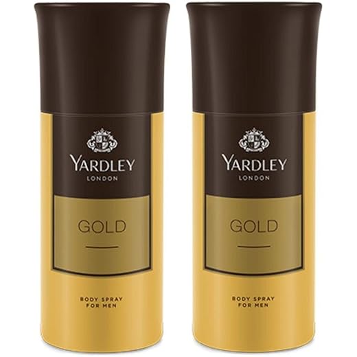 Yardley London Gold Deodorant Spray For Men 150 Ml Pack Of