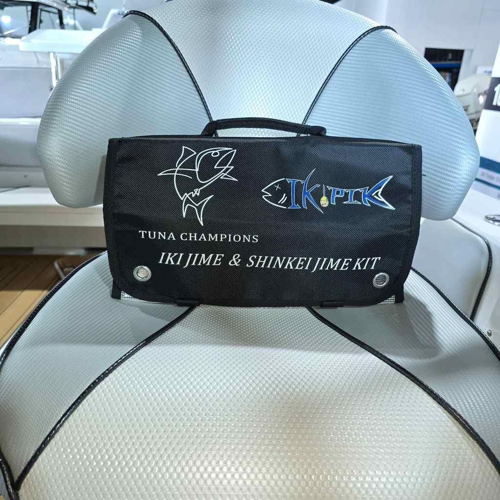 Ikejime Fish Spike Stainless Steel Spike Kit with Protective BPA-Free Cover. Iki Jime Spike Plastic Grip & Bottle Opener Ultimate Ikijime & Shinkei Jime – 6 Piece Set