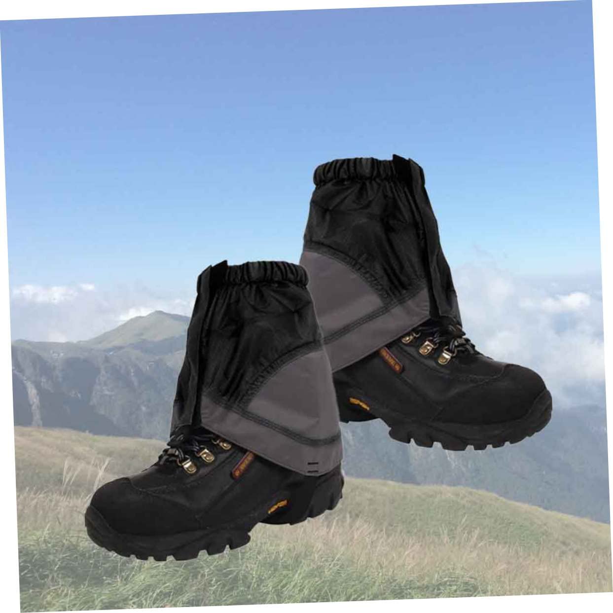 Toddmomy 2 Piezas Polainas De Nieve Investigación Al Aire Polainas Al Aire Polainas De Montaña Protectores De Zapatos Polainas De Senderismo Impermeable Botas De Montaña Hombre