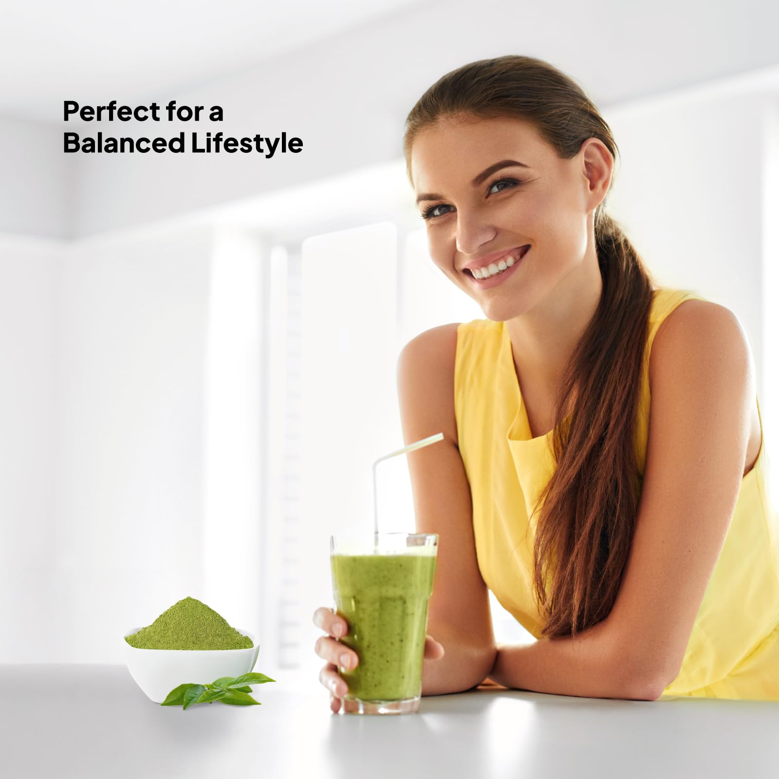 Viccoky Culinary Matcha Powder 4oz Tin Pro-Baking Grade USDA Organic Sugar-Free Bulk Matcha Green Tea Powder for Cookies — view 6