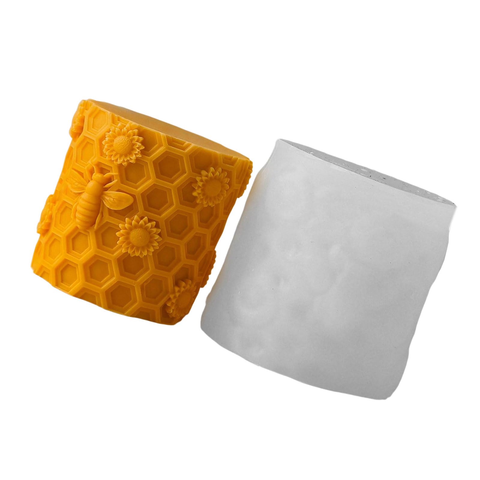 Tsophreniq Multipurpose Silicone Craft for Home Decoration Soaps and with Honeycombs Detailing Maker