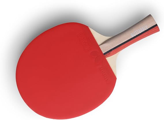 Butterfly Hero Racket S1 Table Tennis Bat Timo Boll Edition | ITTF Approved Rubber | Lightweight Ping Pong Paddle