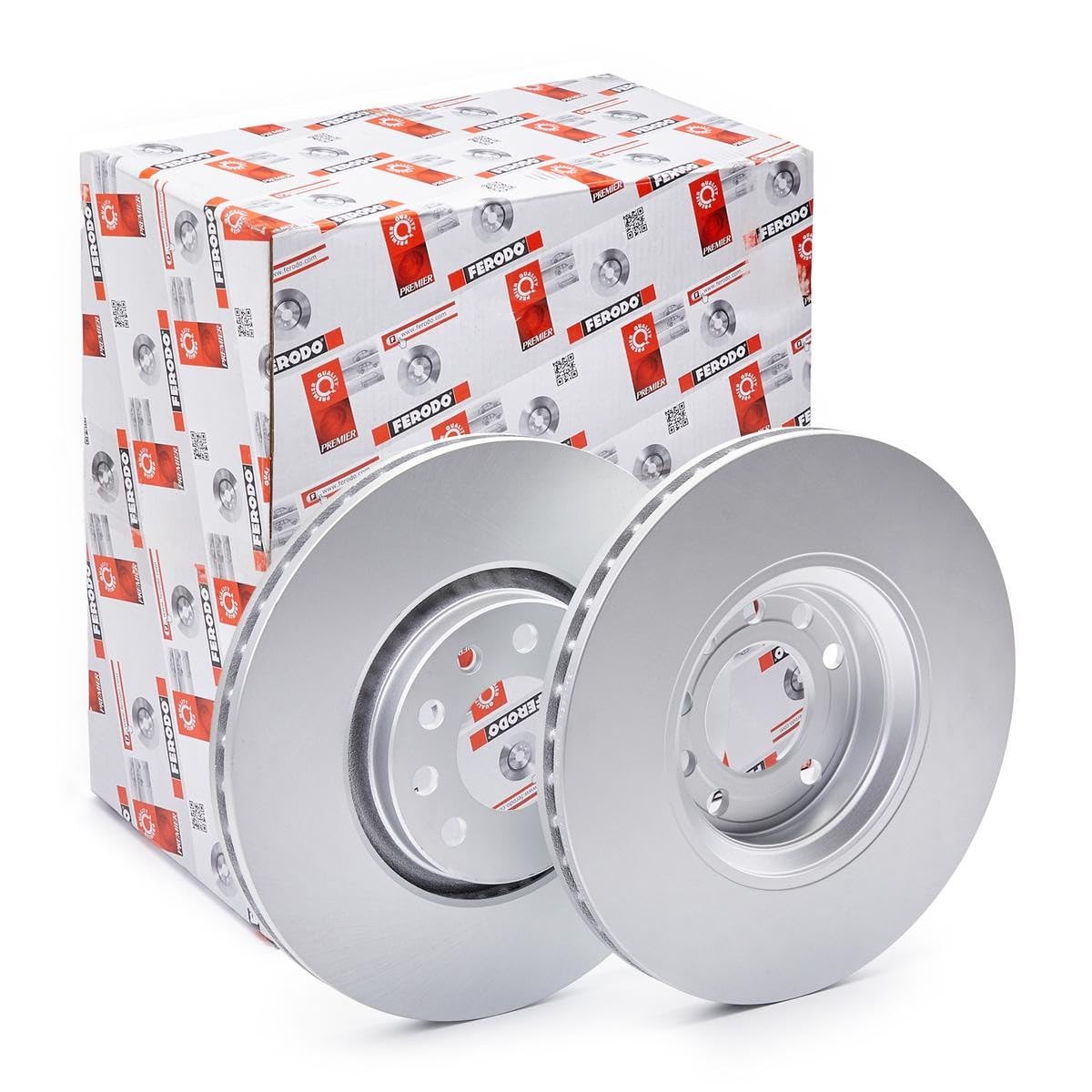 2x FERODO Disco de freno Delantero Ø308mm Altura: 40mm Espesor: 25mm ventilado DDF1261C Compatible con OPEL Corsa D Hatchback S07 Corsa E Hatchback X15 Zafira B A05 Astra H Caravan A04
