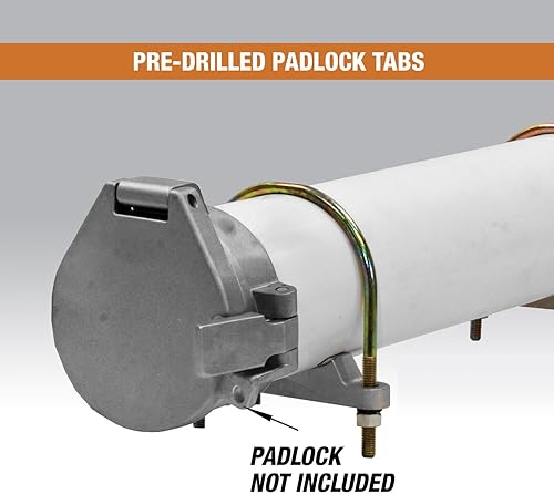 Miniatura 7 de Buyers Products CC800 Kit de portador de conductos de cloruro de polivinilo (PVC), 8 pulgadas (20.32 cm) de diámetro, color blanco