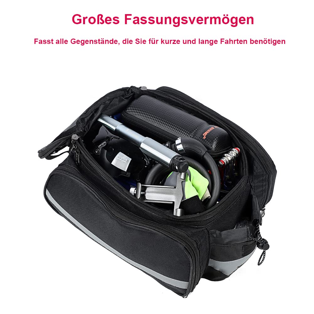 Yuragim Sac De Porte-bagages De Vélo, Sac De Porte-bagages étanche, VTT