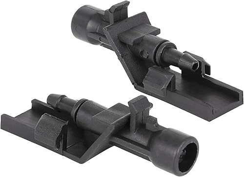 Unifizz Boquilla de lavado de parabrisas Jet 2 unids Spray solo agujero para Honda HR-V CR-V Crosstour Accord 76810TP6A01