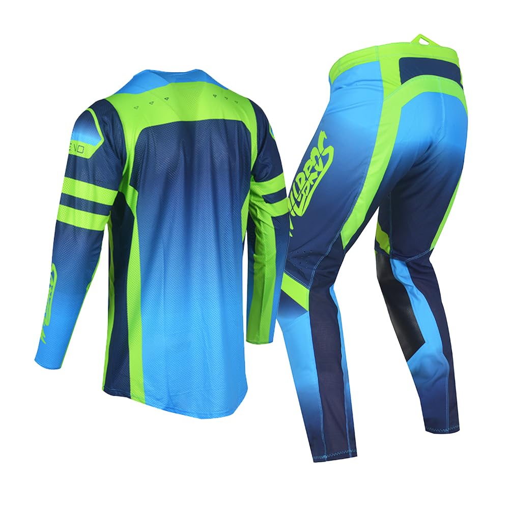 Młodzież dla dzieci spodnie t-shirt Motocross rower MX koszulka motocykl Enduro