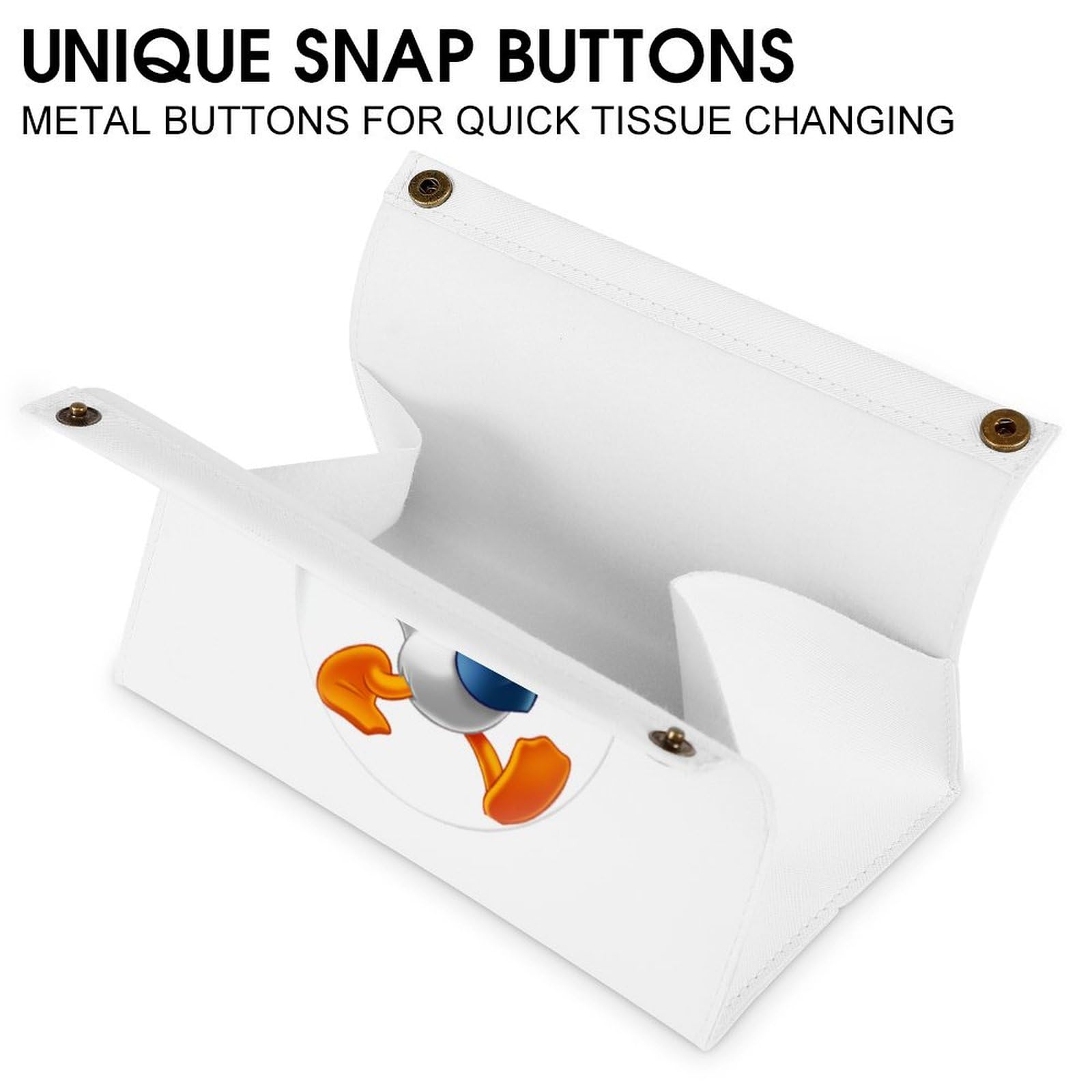 【新品未使用】ドナルドダック ミニティッシュケース ウッドインテリアコレクション Amazon｜ドナルドダック（4）ティッシュケース おしゃれ ティッシュ