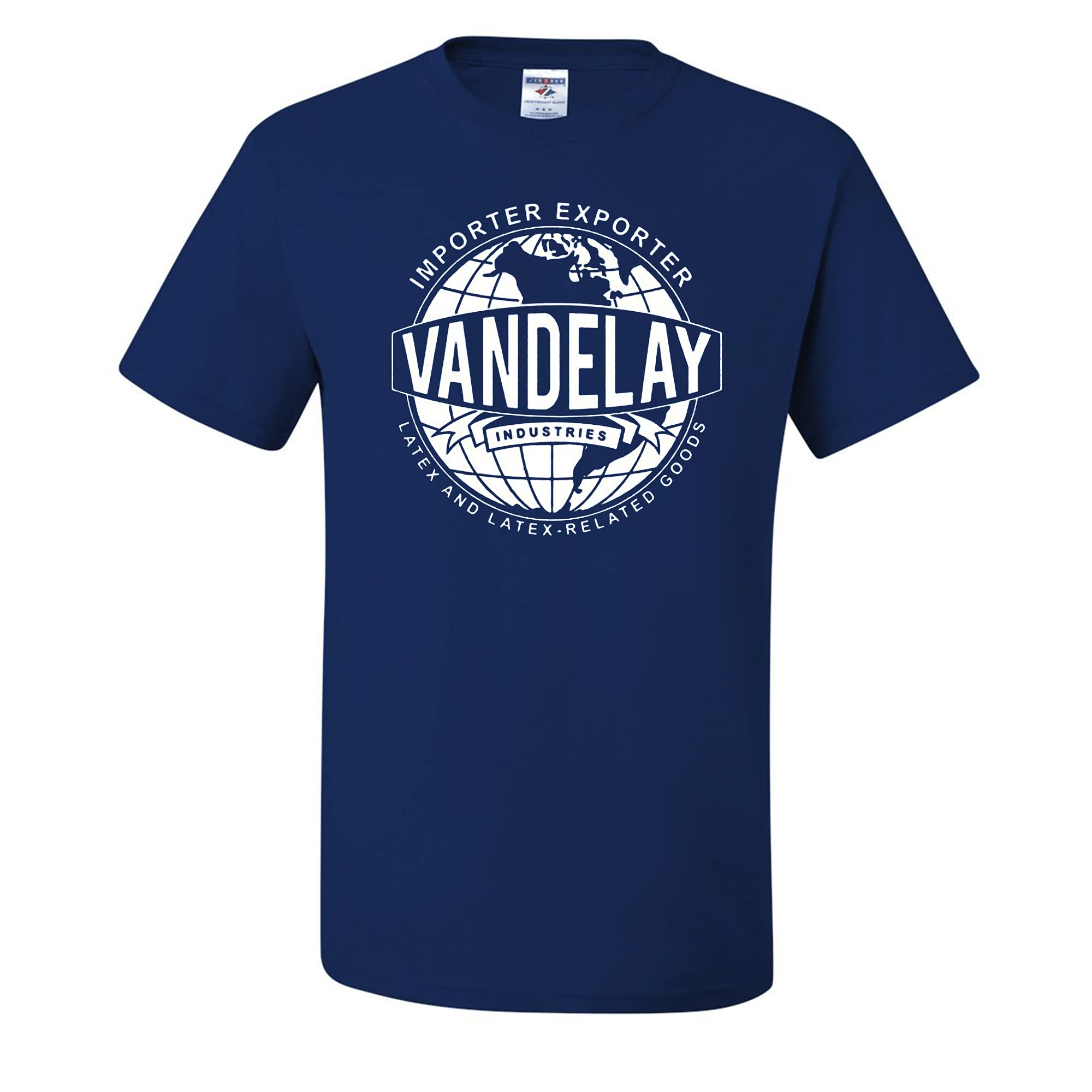 wild custom apparel Vandelay Industries Latex Related Products George Costanza Mens T-Shirts
