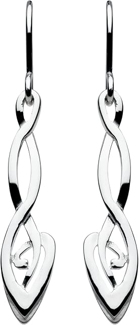 Heritage Women's 925 Sterling Silver Dangle and Drop Earrings