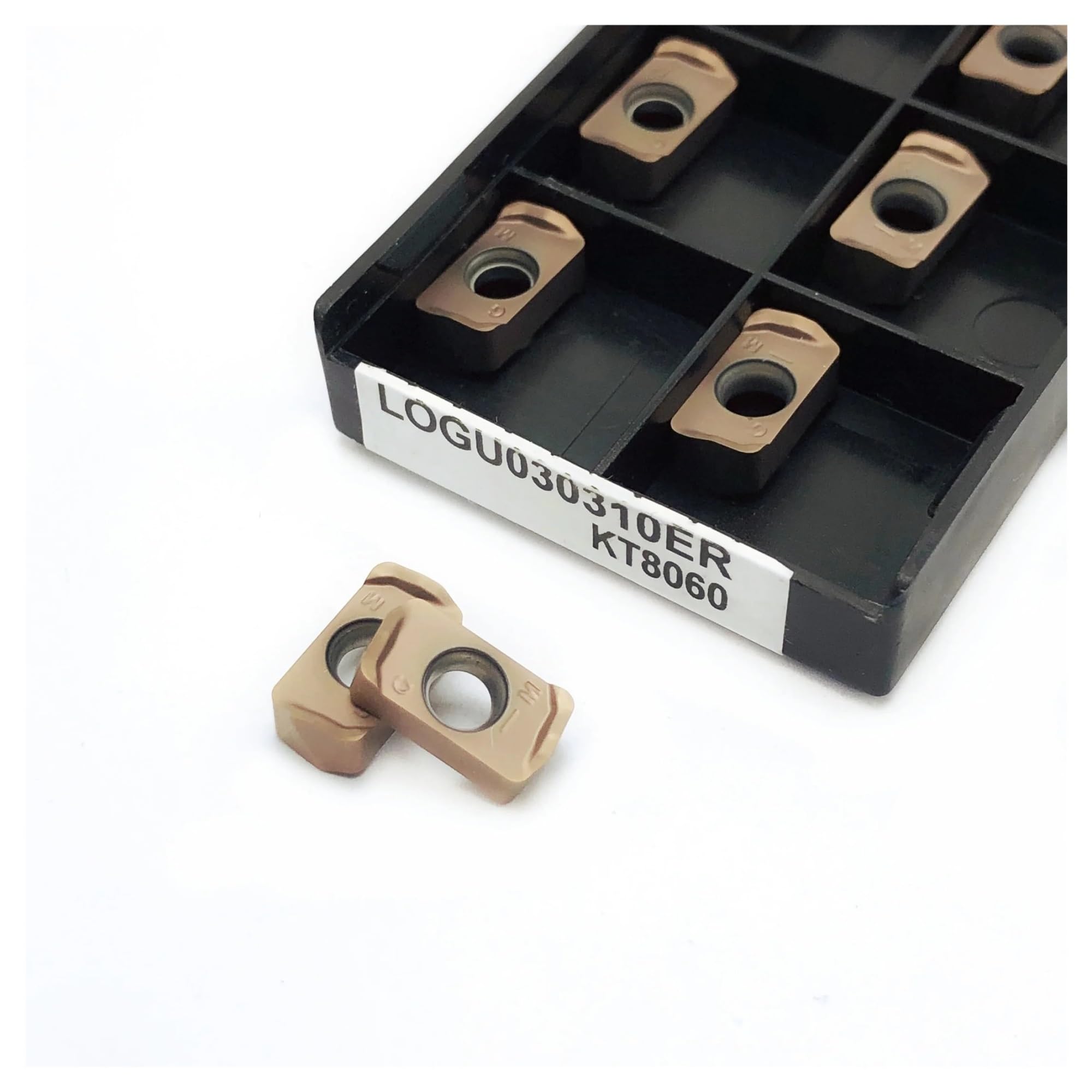 LOGU030310ER KT8060 plaquettes de fraisage anti vibration pour acier