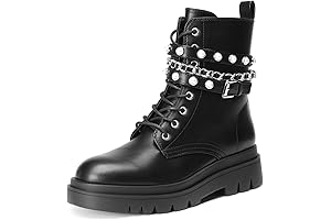 Women's Goth Lace Up Combat Boot